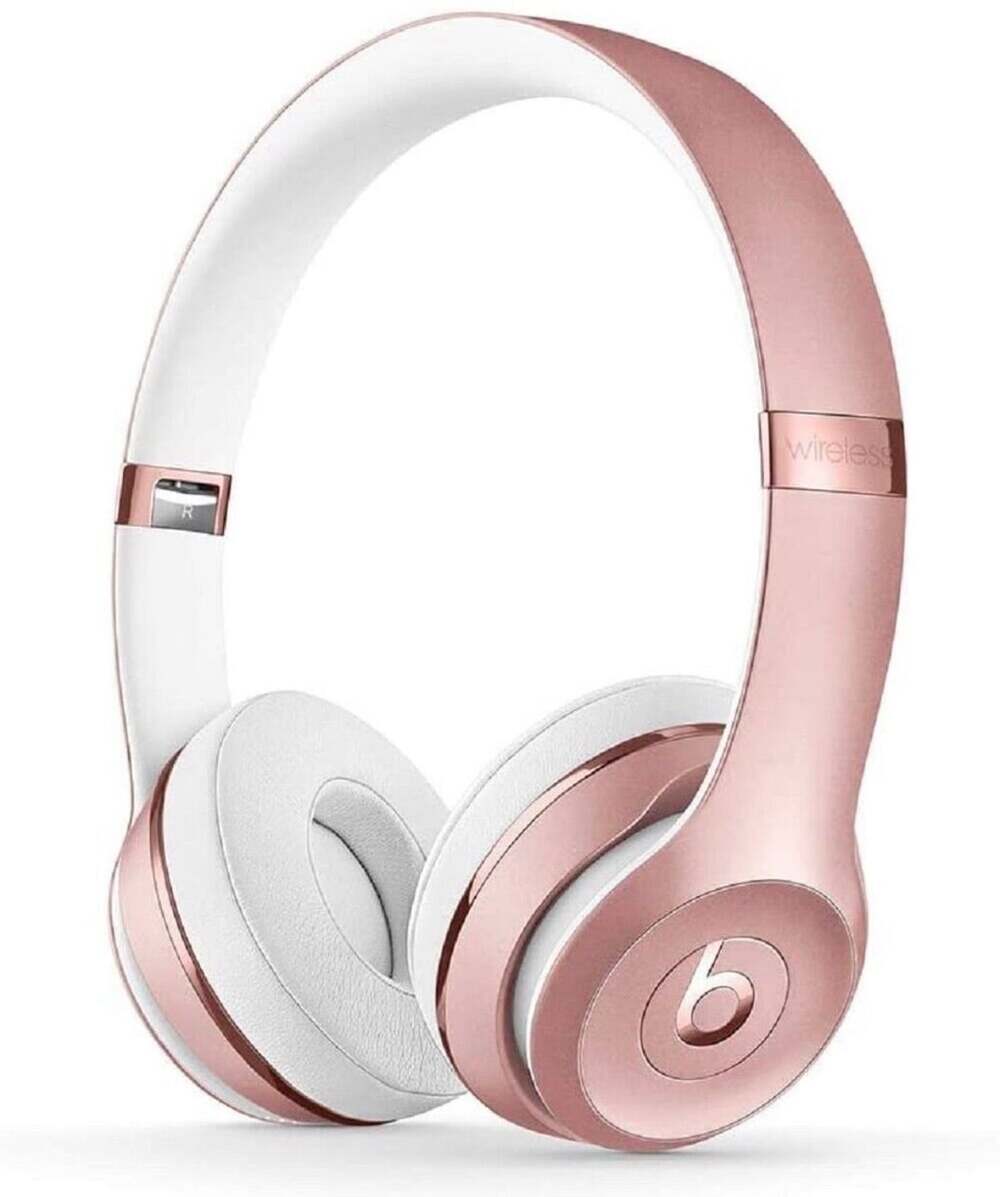 Beats Solo3 Wireless On-Ear Headphones Rose Gold